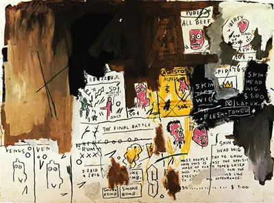 Skin Head Wig Jean-Michel Basquiat